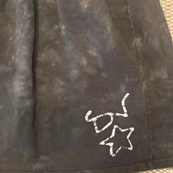 Vintage Batik Zebra Girls Dress Long Sleeve Cotton Hand Made Tie Dye Size 10 - Picture 6 of 9